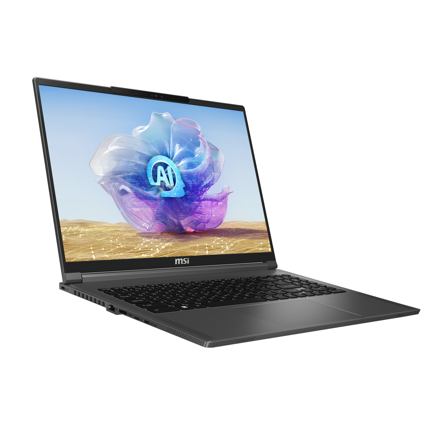 MSI Creator 16 AI Studio A1VHG-095BE - 16 pouces - UHD 4K - Intel Core Ultra 9 185H - 64 GB - 2 TB - GeForce RTX™ 4080