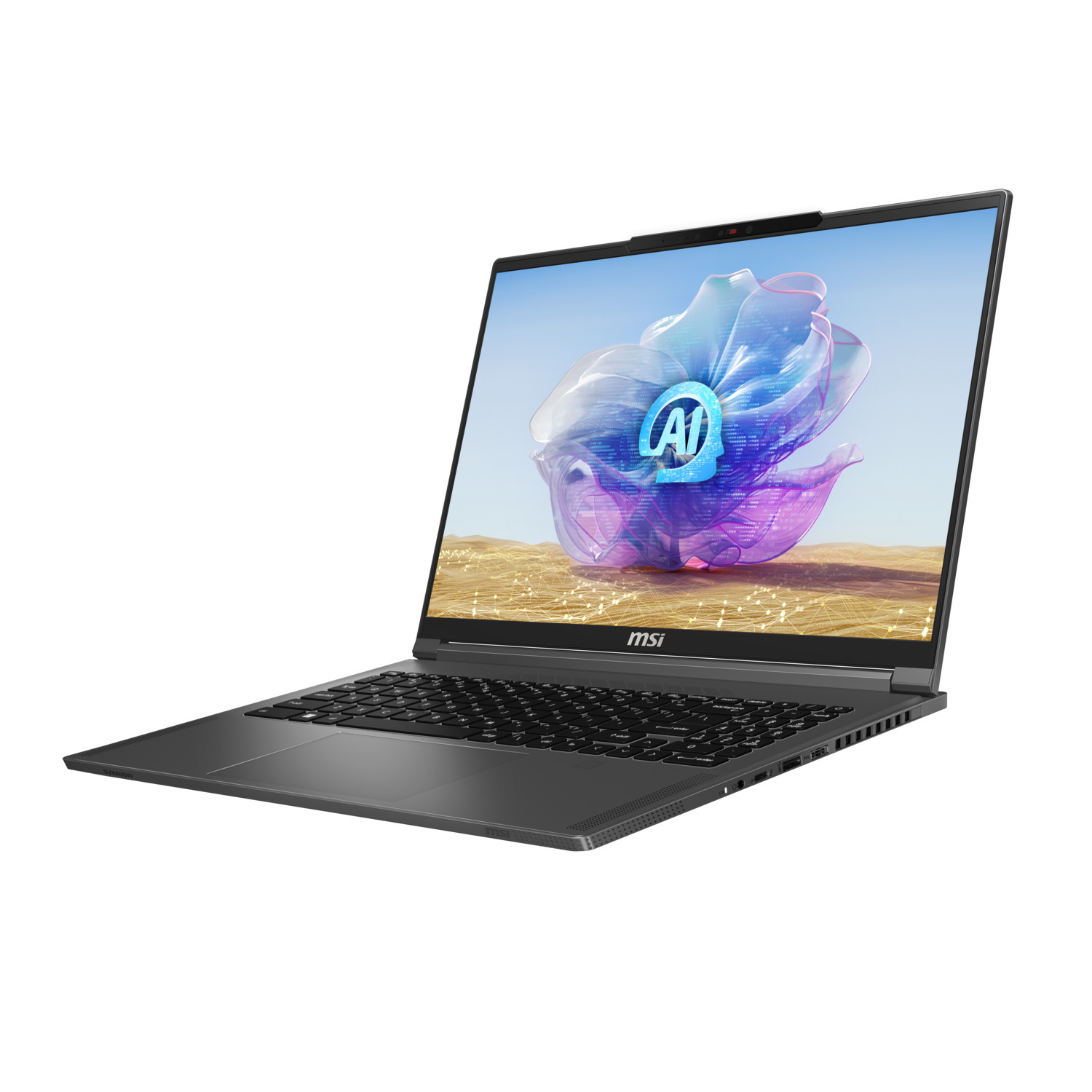 MSI Creator 16 AI Studio A1VHG-095BE - 16 pouces - UHD 4K - Intel Core Ultra 9 185H - 64 GB - 2 TB - GeForce RTX™ 4080