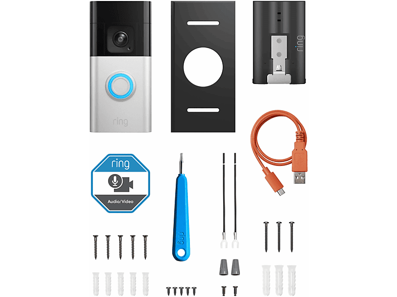 Waterdichte Draadloze Deurbel Deur Chime Kit 200 M Remote Home MP3 Download Draadloze Deurbel Ring, Ingebouwde 10 Akkoord Muziek, 64 MB Geheugen