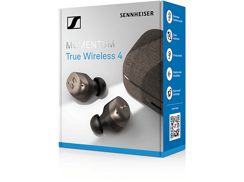 おつSennheiser Oordopjes | Coolblue | Wit 4 Wireless True Momentum Sennheiser 4 Wireless True Momentum イヤホン