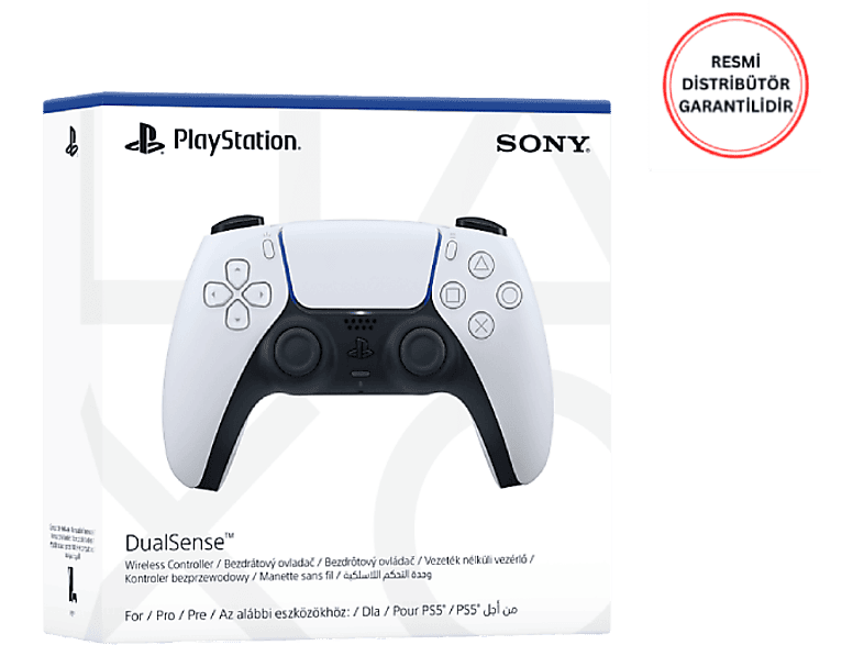 SONY Dualsense Ctrlr/Ema Kablosuz PS5 Oyun Kolu Beyaz