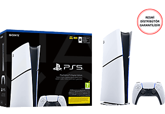 SONY Playstation 5 Slim Digital Edition Oyun Konsolu Beyaz_0