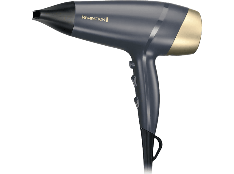 REACONDICIONADO Seminuevo Muy bueno Secador - Remington D5805 Sapphire Luxe, 2200W, 3 Temperaturas, 2 Velocidades, Azul Marino