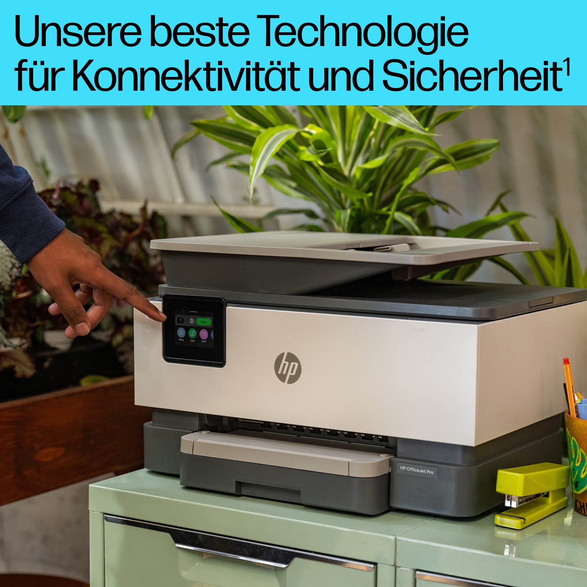 HP HP Multifunktionsdrucker OfficeJet Pro 9122e All-in-One Termica a getto d'inchiostro STAMPANTE WLAN Connettibile alla rete