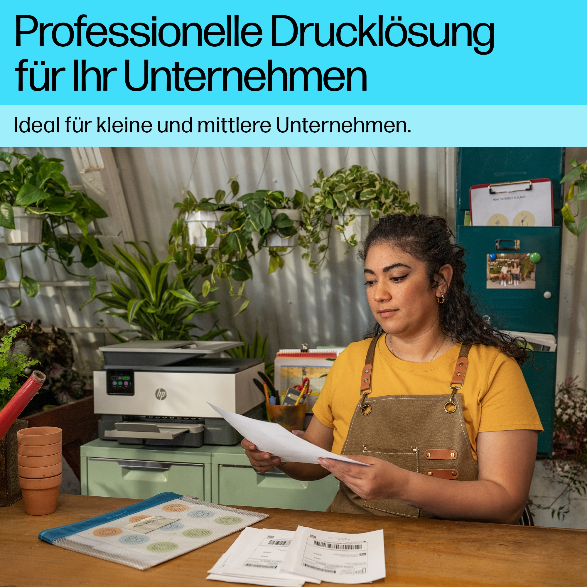 HP HP Multifunktionsdrucker OfficeJet Pro 9122e All-in-One Termica a getto d'inchiostro STAMPANTE WLAN Connettibile alla rete
