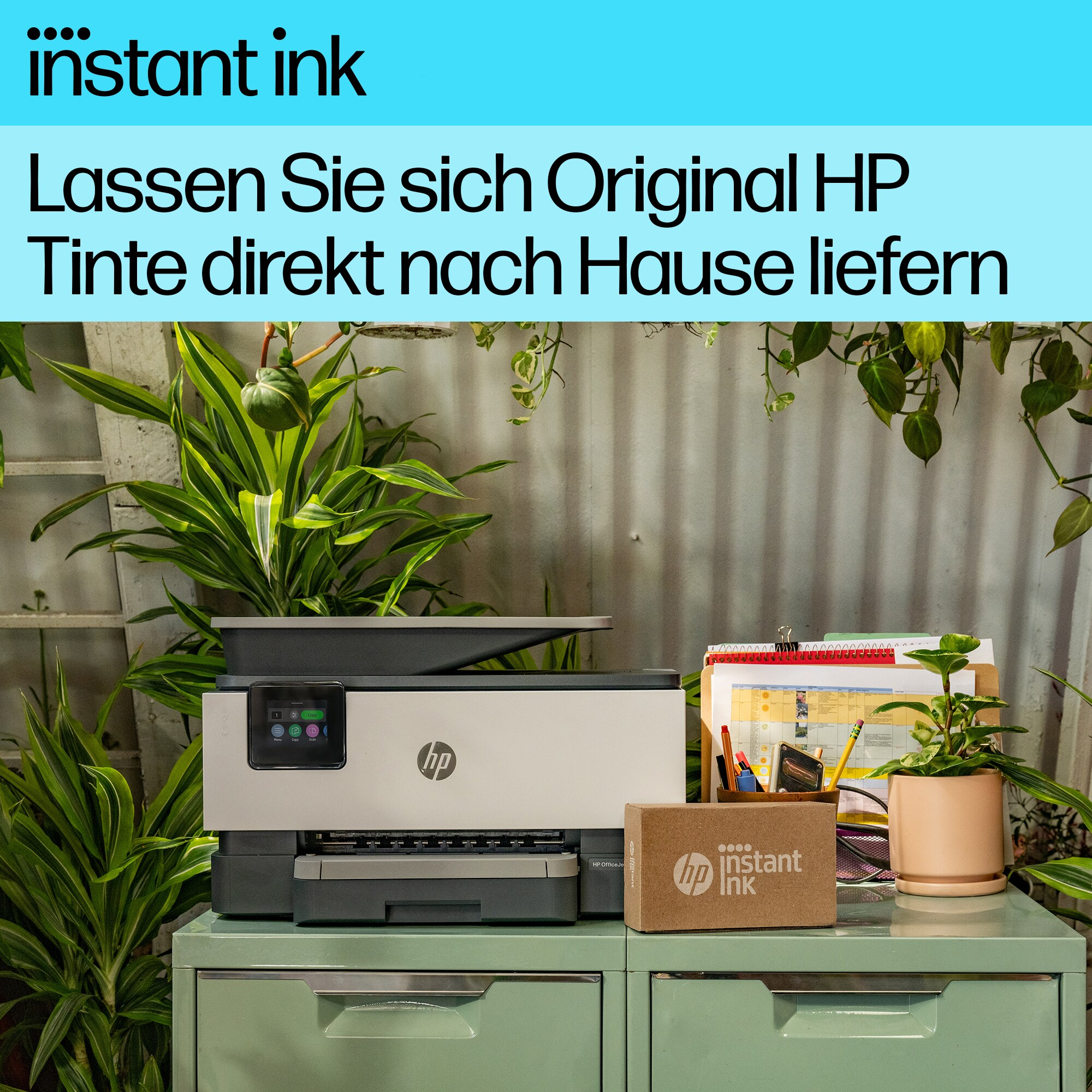 HP HP Multifunktionsdrucker OfficeJet Pro 9122e All-in-One Termica a getto d'inchiostro STAMPANTE WLAN Connettibile alla rete