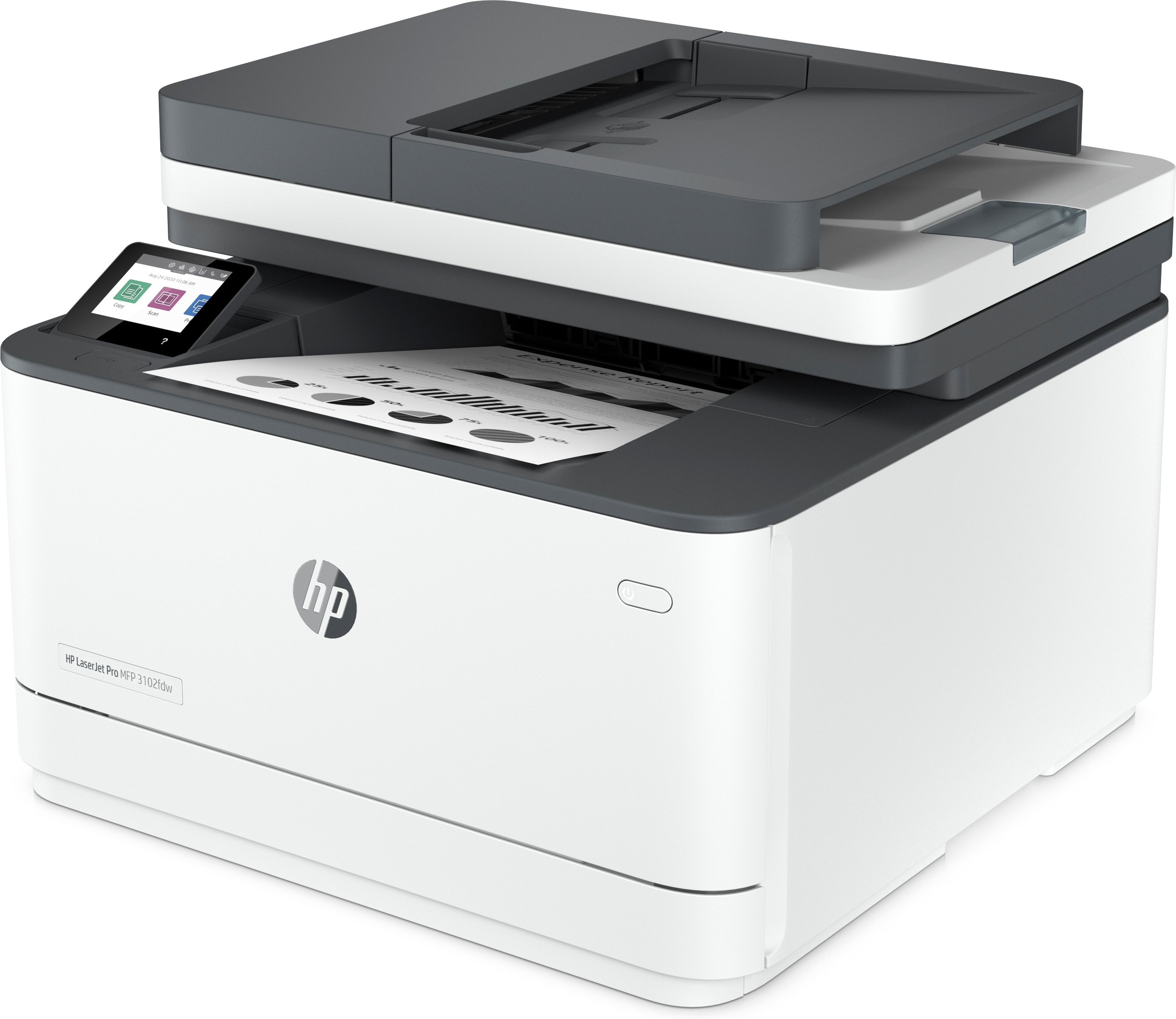 HP HP Multifunktionsdrucker LaserJet Pro MFP 3102fdw stampa laser in bianco e nero Centro multifunzione WLAN Connettibile alla rete