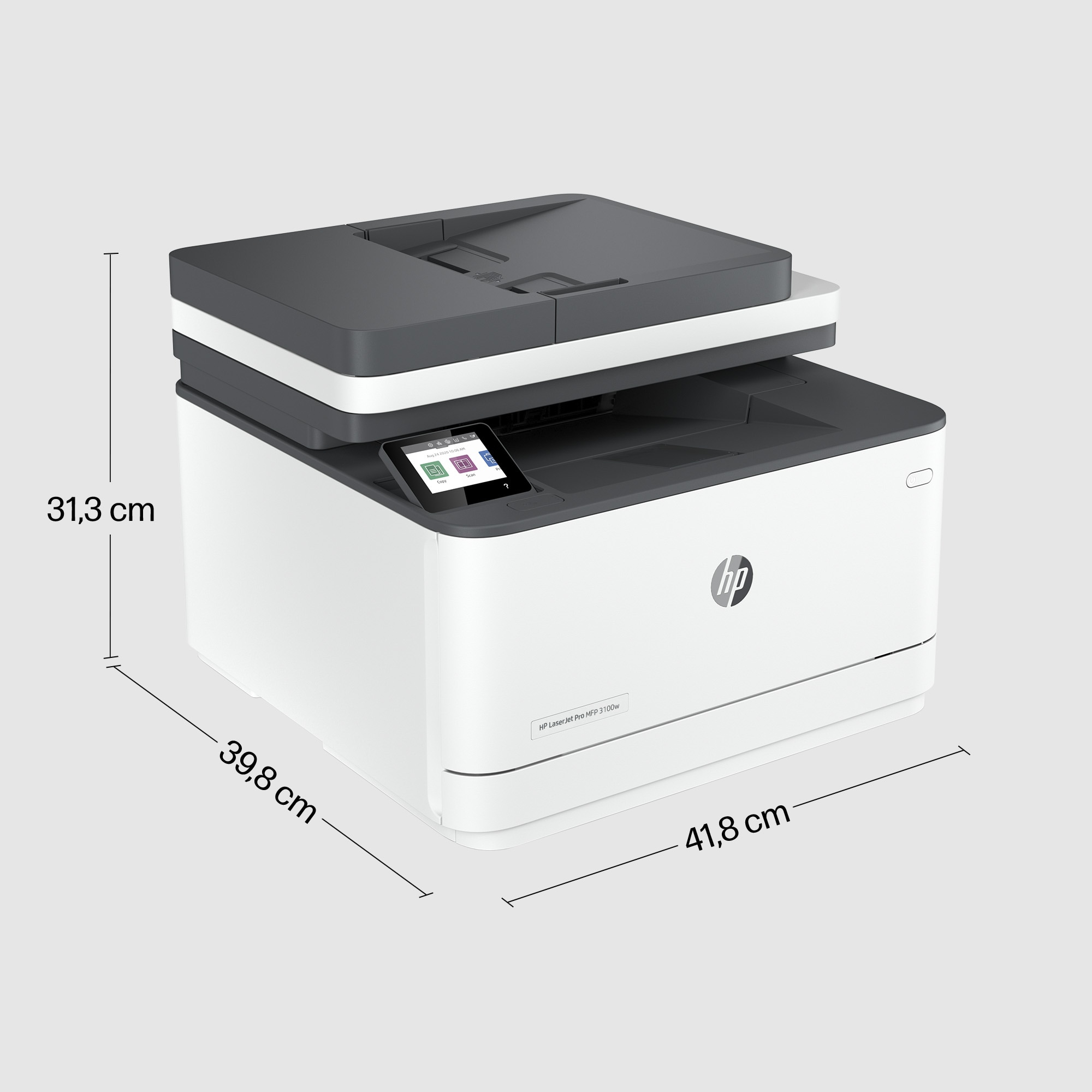 HP HP Multifunktionsdrucker LaserJet Pro MFP 3102fdw stampa laser in bianco e nero Centro multifunzione WLAN Connettibile alla rete