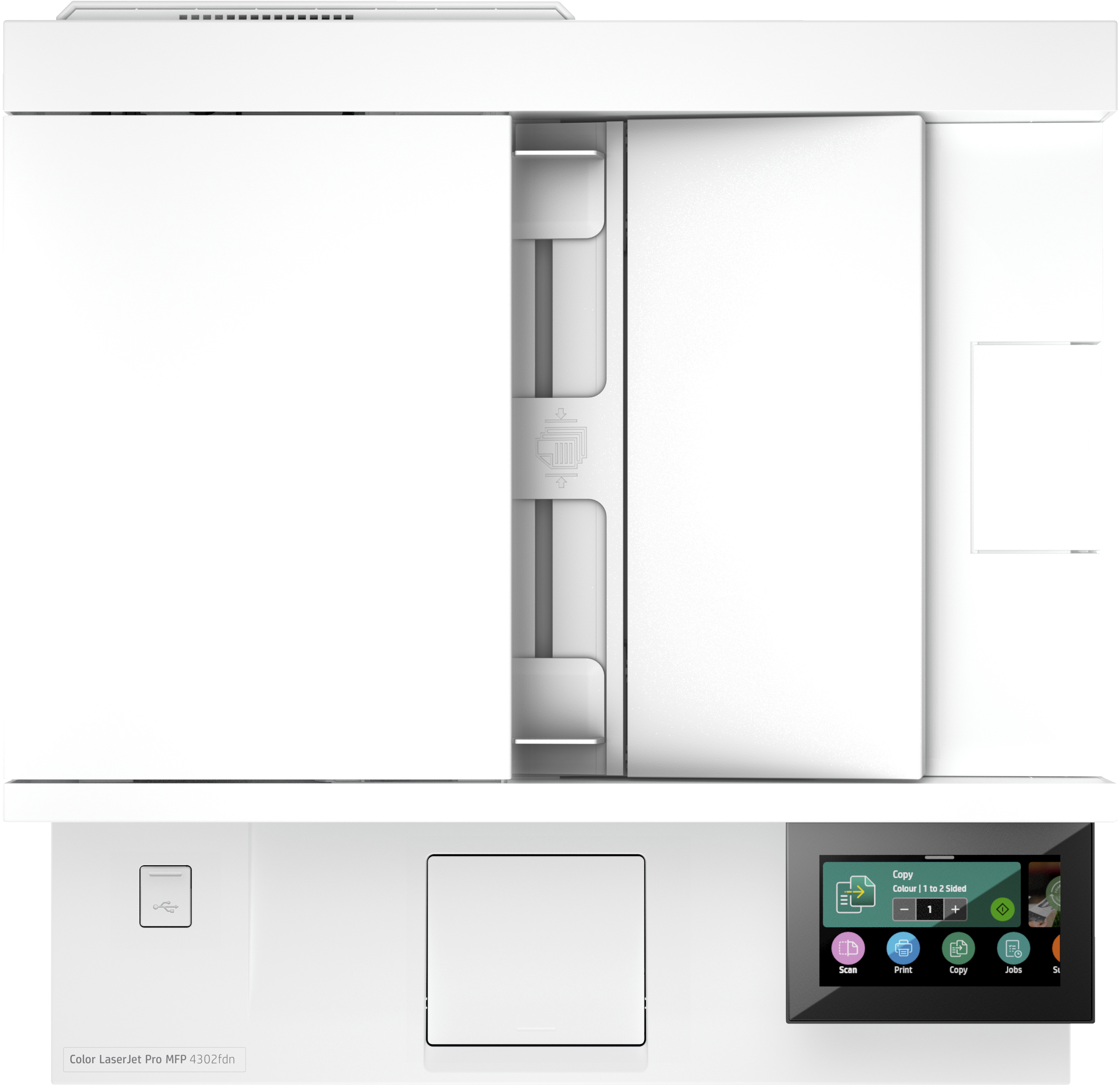 HP HP Multifunktionsdrucker Color LaserJet Pro MFP 4302fdn stampante laser Centro multifunzione WLAN Connettibile alla rete