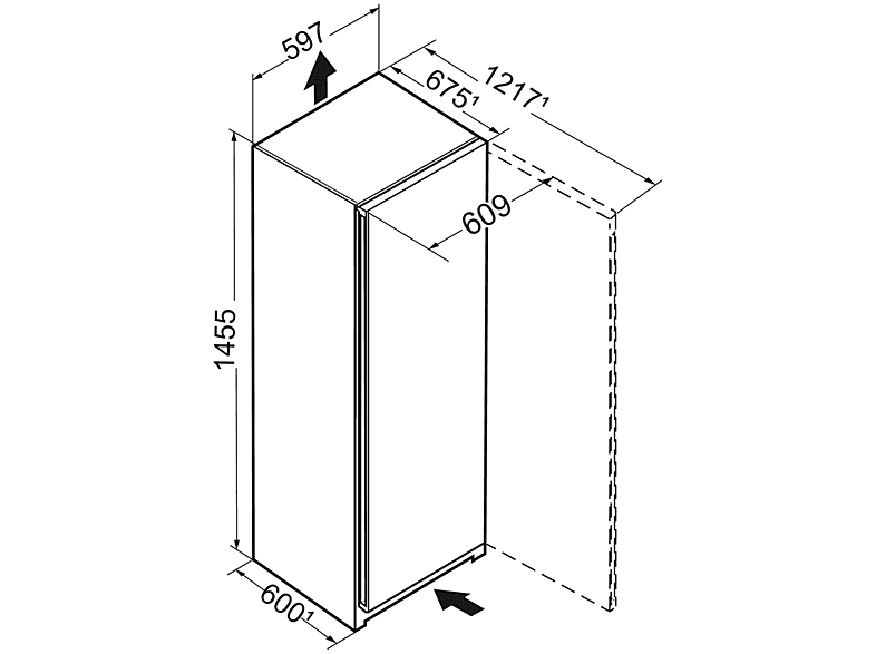 Liebherr RD 4600-22_D Kühlschrank (D, 1455 mm hoch, Weiß, 298 l) — Foto 5 von 5