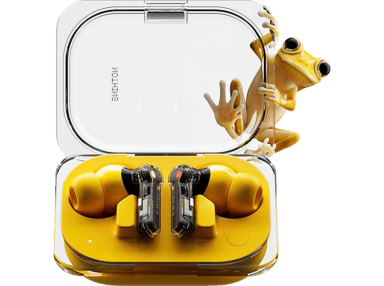 NOTHING Ear (a), In-ear Kopfhörer Bluetooth Gelb/Schwarz