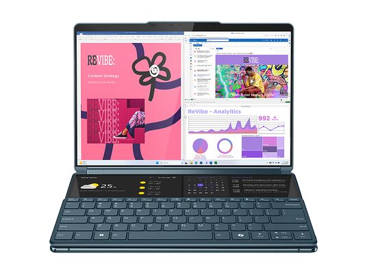 LENOVO-YOGA Yoga Book 9 13IMU9 - Laptop convertibile 2 in 1 (13.3 ", 1 TB SSD, Tidal Teal)
