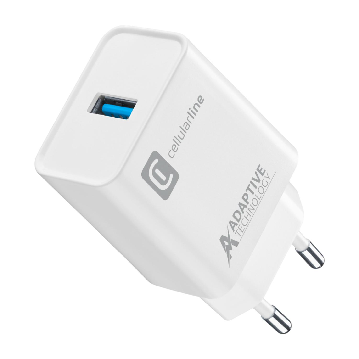 CELLULAR-LINE Reislader USB 15W Samsung adaptive, wit afbeelding