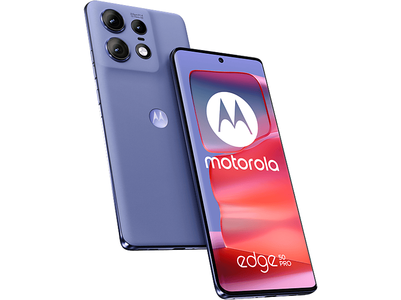 Móvil - Motorola edge 50 Pro, Lavanda, 512 GB, 12 GB RAM, 6.67