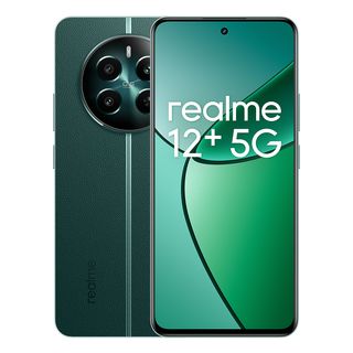Móvil - realme 12+ 5G, Green, 512 GB, 12 GB RAM, 6.67" Full HD+ AMOLED 120Hz, MediaTek Dimensity 7050 5G, 5000 mAh, Android