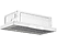 FERRE D037 Sürgülü Rocker 60 cm Aspiratör Beyaz