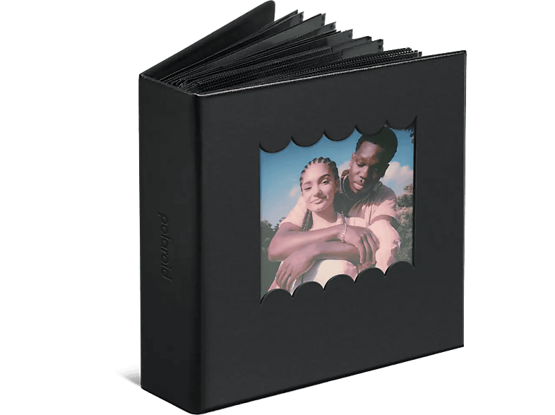 Polaroid Fotoalbum mit Wellenschliff Größe-S Schwarz — Foto 2 von 2