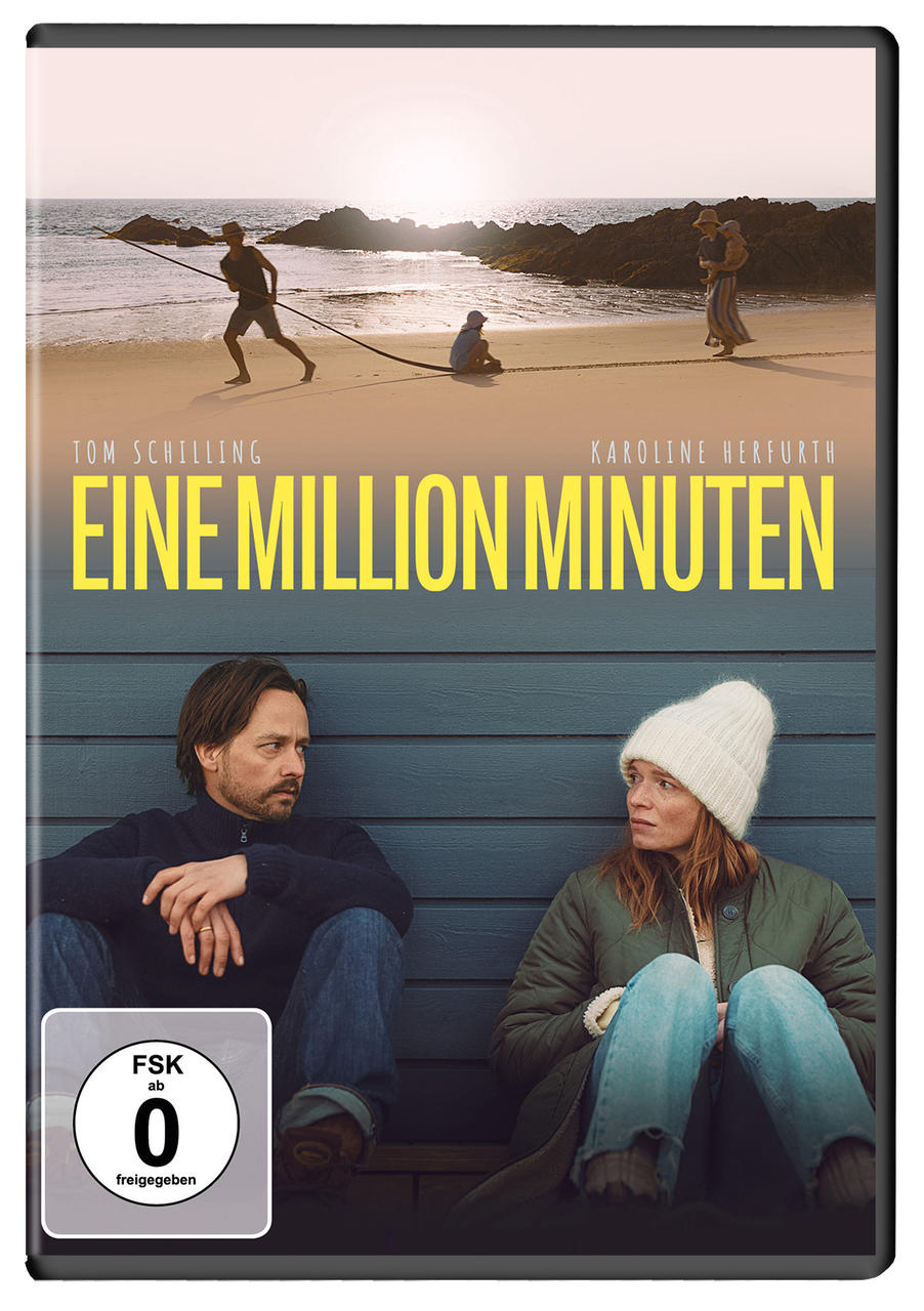 DVD-Cover mit Filmtitel und Schauspielern in einer Strandszene.
