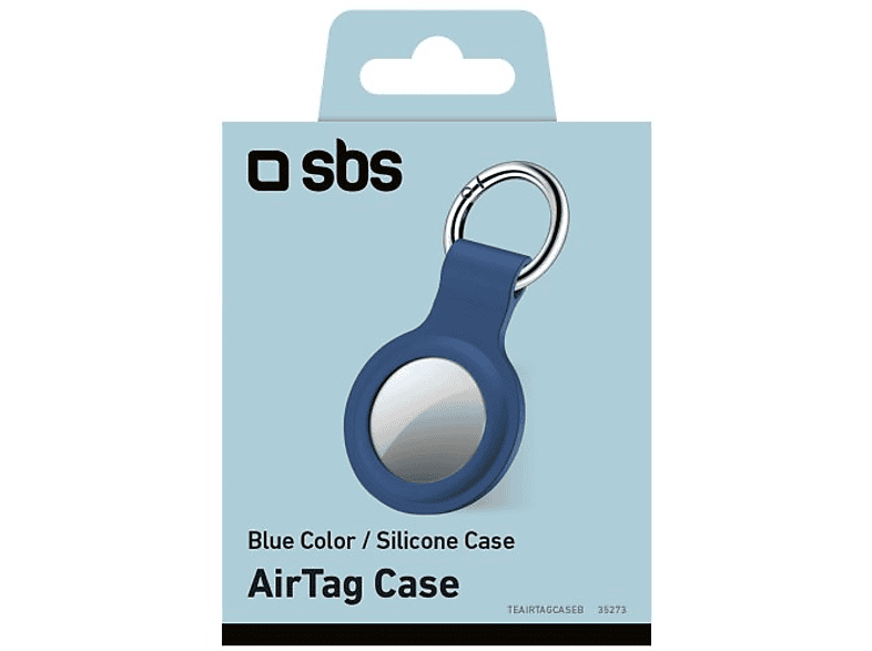 SBS 35273 AirTag-Hülle mit Schlüsselanhänger, Blau Schutzhülle — Foto 2 von 2
