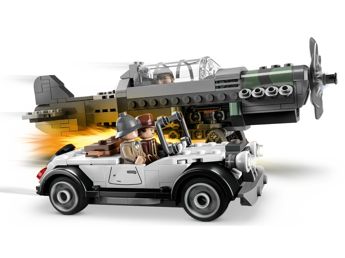 Klocki LEGO Indiana Jones Pościg myśliwcem (77012)