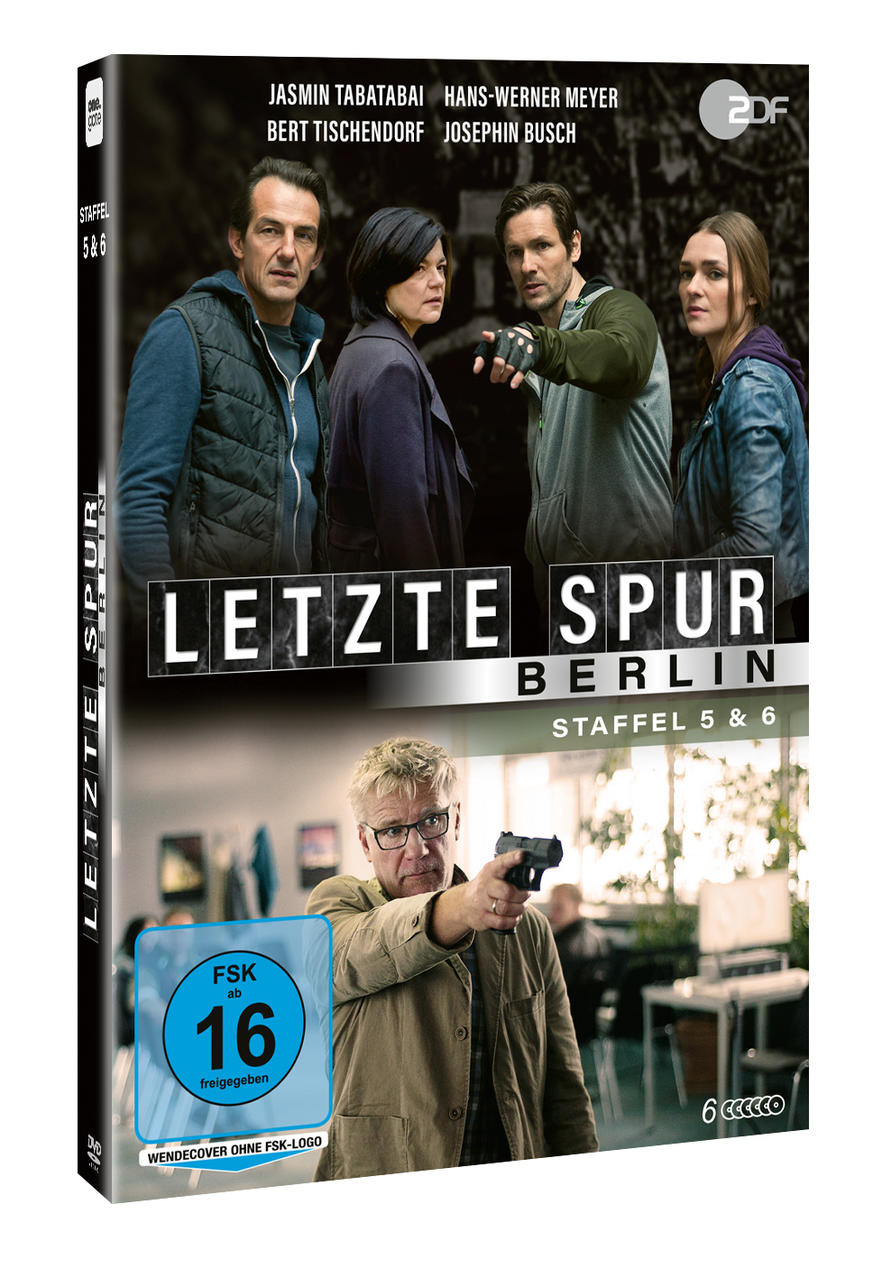 DVD-Cover für 'Letzte Spur Berlin' mit Schauspielern und Titel.