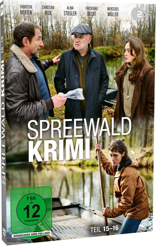 Das Cover einer DVD-Hülle mit einer Filmszene mit einem Boot und zwei Personen.