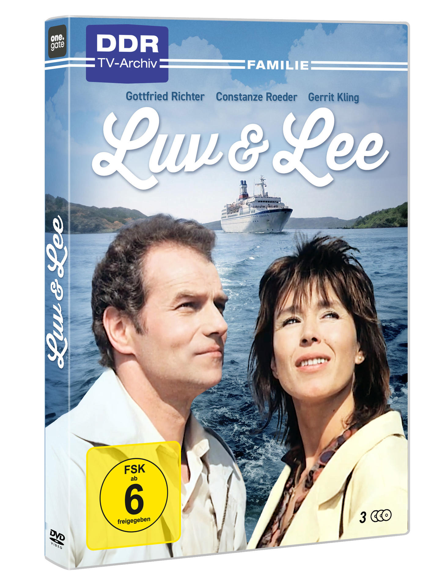 Das Cover einer DVD-Hülle mit einer Filmszene eines Mädchens auf einem weißen Pferd.