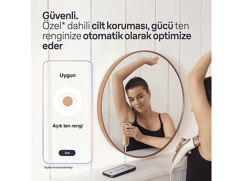 BRAUN PL7147 Smart IPL Skin I·Expert Pro 7, 2 Başlıklı Lazer Epilasyon + Çanta + Venus Tıraş Makinesi_2