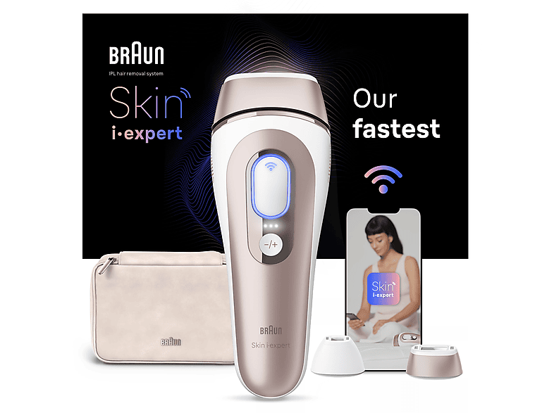 BRAUN PL7147 Smart IPL Skin I·Expert Pro 7, 2 Başlıklı Lazer Epilasyon + Çanta + Venus Tıraş Makinesi_6