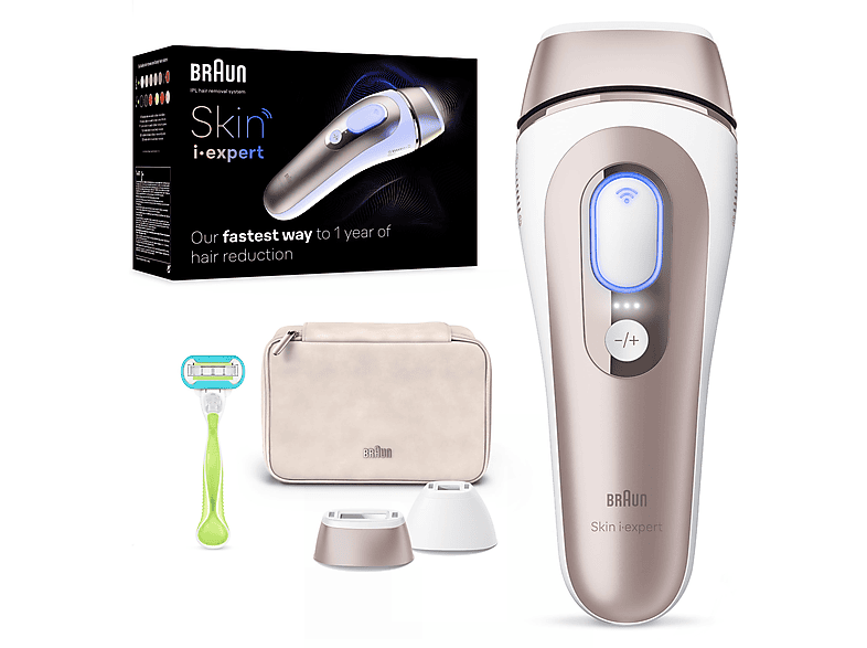 BRAUN PL7147 Smart IPL Skin I·Expert Pro 7, 2 Başlıklı Lazer Epilasyon + Çanta + Venus Tıraş Makinesi_7