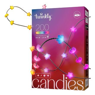 TWINKLY Candies Stars 12m Ghirlanda di luci a LED RGB: oltre 16 milioni di colori