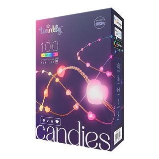 TWINKLY Candies Hearts 6m Guirlande lumineuse LED RVB - 16M+ couleurs