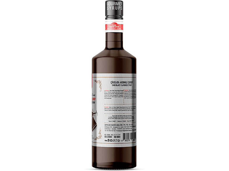 NISH Çikolata Aromalı Şurup 700 ml_1