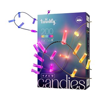 TWINKLY Candies Candles 12m Ghirlanda di luci a LED RGB: oltre 16 milioni di colori