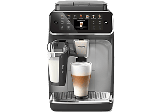 PHILIPS EP4446/70 Tam Otomatik Espresso Makinesi Krom Siyah_0