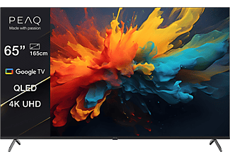 PEAQ PTV 65GQU-5024C 4K UHD Smart QLED Google TV, 164 cm