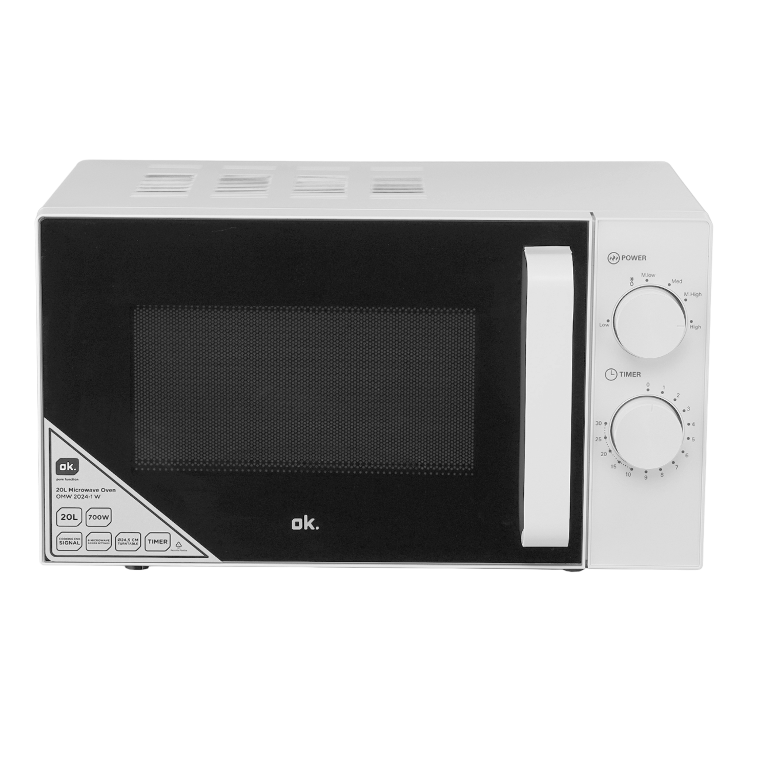 KOENIC KMW 2221 | Magnetron met grill - 700 W - Inhoud 20 l