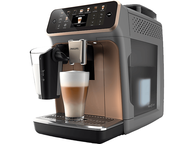 PHILIPS EP5544/80 Tam Otomatik Espresso Makinesi Bronz Siyah Fiyat