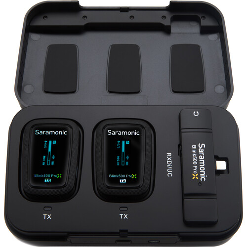 SARAMONIC Blink500 ProX B4 Kablosuz Yaka Mikrofonu (Lightning)