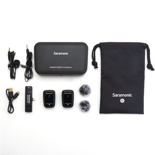 SARAMONIC Blink500 ProX B4 Kablosuz Yaka Mikrofonu (Lightning)