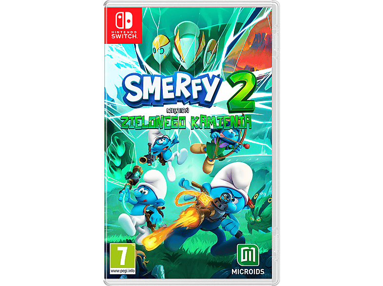 Gra Nintendo Switch Smerfy 2 - Więzień Zielonego Kamienia-Zdjęcie-0