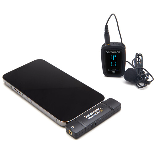SARAMONIC Blink500 ProX B3 Kablosuz Yaka Mikrofonu (Lightning)
