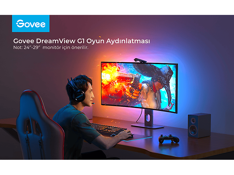 GOVEE DView G1 Gaming Aydınlatma (24-29'')_4