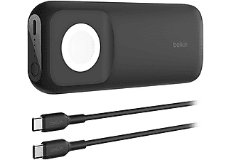 BELKIN BoostCharge Pro Apple Watch için Hızlı Kablosuz Şarj Cihazı + USB-C 20W Powerbank