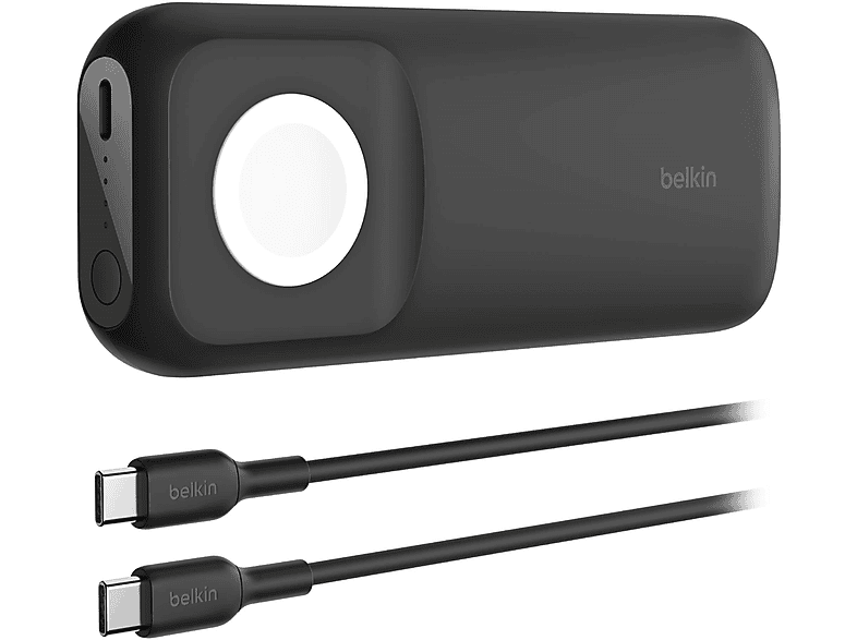 BELKIN BoostCharge Pro Apple Watch için Hızlı Kablosuz Şarj Cihazı + USB-C 20W Powerbank