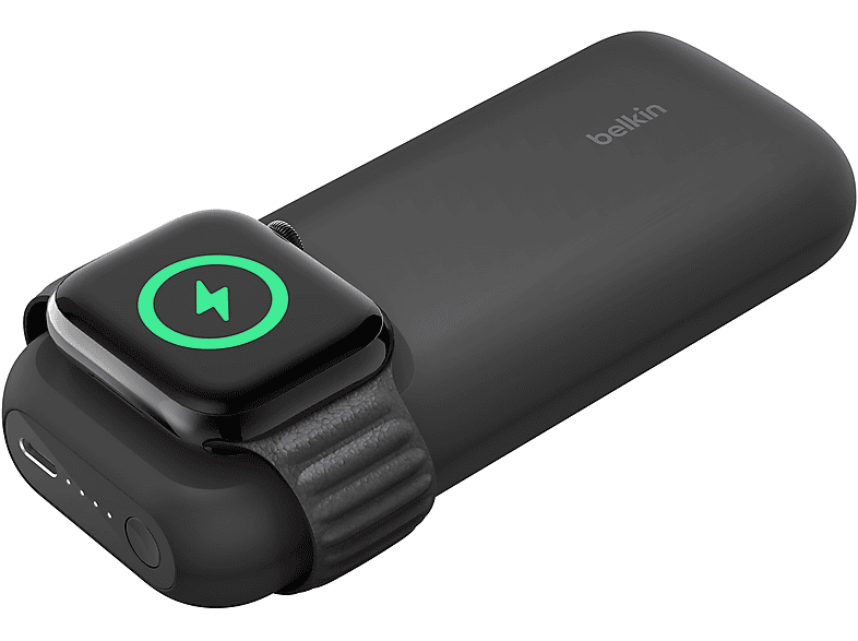 BELKIN BoostCharge Pro Apple Watch için Hızlı Kablosuz Şarj Cihazı + USB-C 20W Powerbank_2