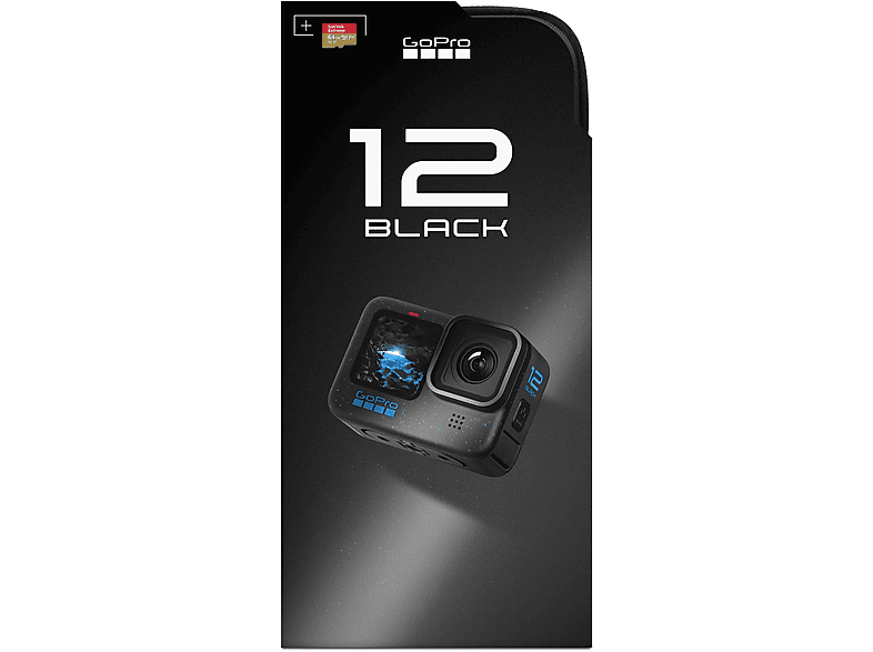 GOPRO Hero12 Black Kamera + SD Card Aksiyon Kamerası Siyah_2