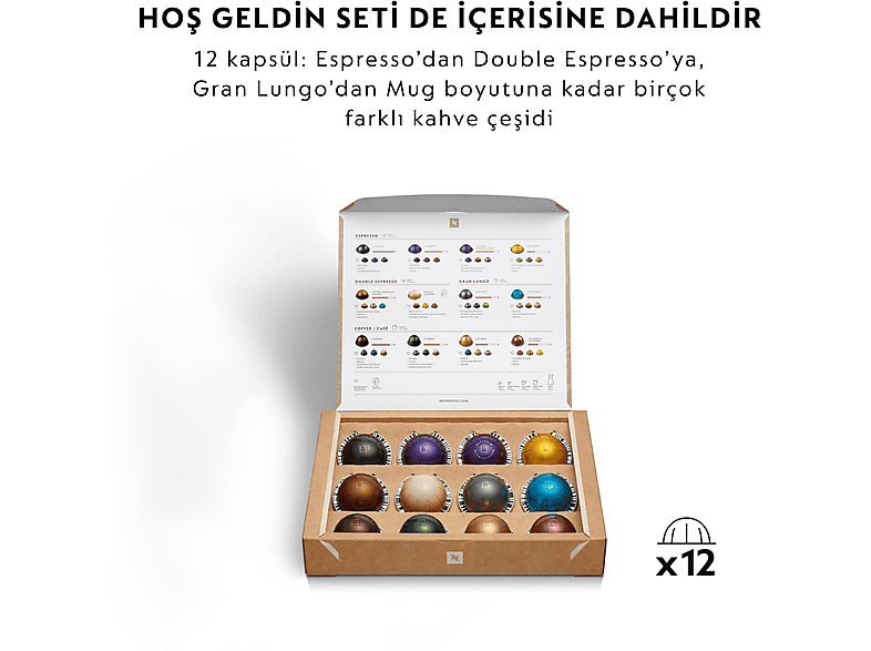 NESPRESSO Vertuo Pop Kapsüllü Kahve Makinesi ve Süt Köpürtücü Aksesuar Siyah_3