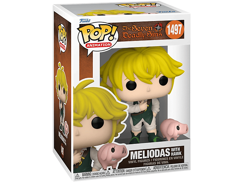 FUNKO POP POP&Buddy: SDS- Meliodas w/Hawk