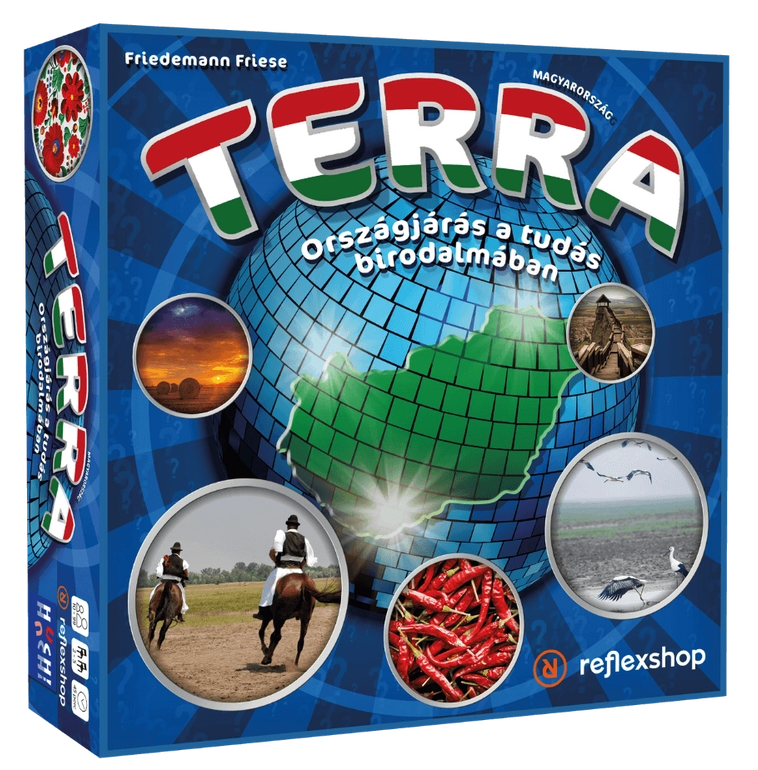 HUTTER Terra Magyarország társasjáték (HUTERHURS)